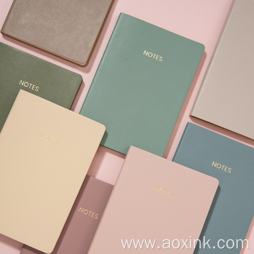 Custom Notebook B5 Business Stationery Pu Leather Cover